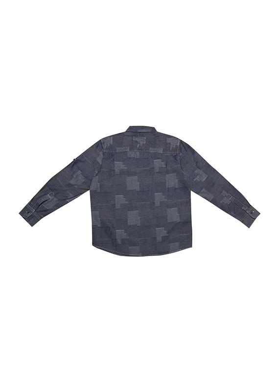 grey cotton shirt - 15943653 - Zoom Image - 2