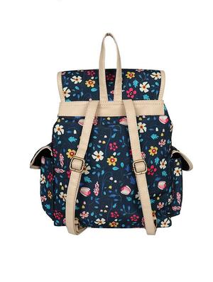blue canvas regular backpack - 15943794 - Standard Image - 2