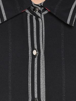 roll up sleeved striped jumpsuit - 15945360 - Standard Image - 5