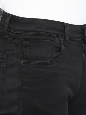 black cotton plain jeans - 15945506 - Standard Image - 5
