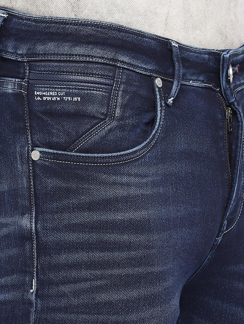 blue cotton washed jeans - 15945518 - Zoom Image - 5