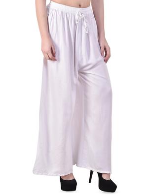drawstring waist flared palazzo - 15945694 - Standard Image - 2