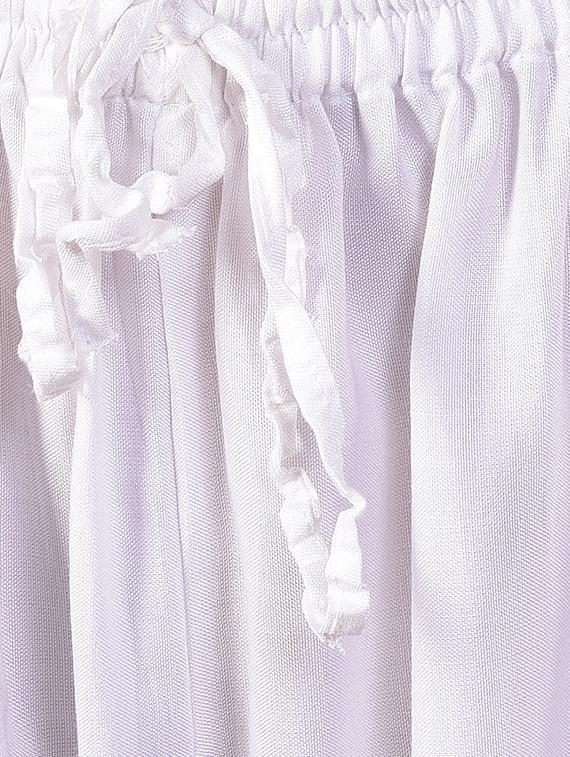 drawstring waist flared palazzo - 15945694 - Zoom Image - 5