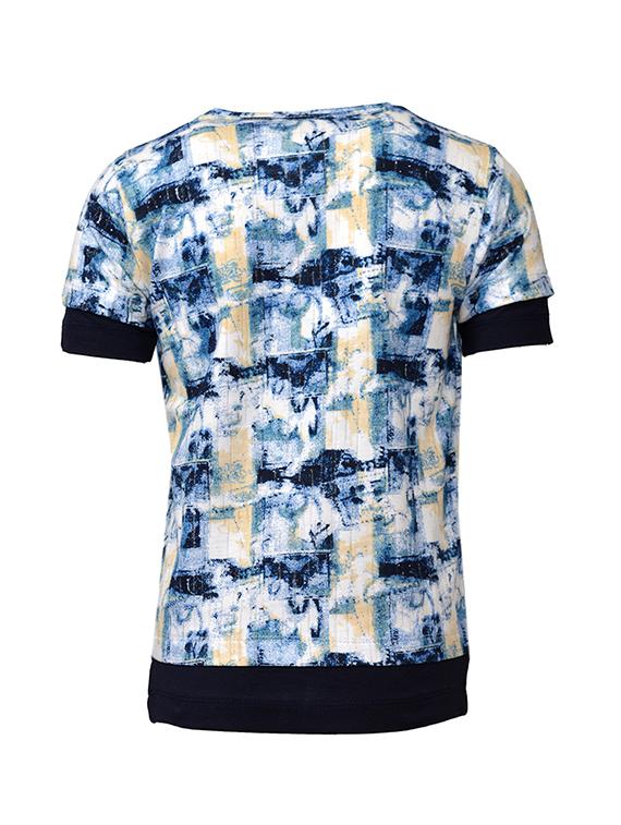blue cotton tshirt - 15946882 - Zoom Image - 2