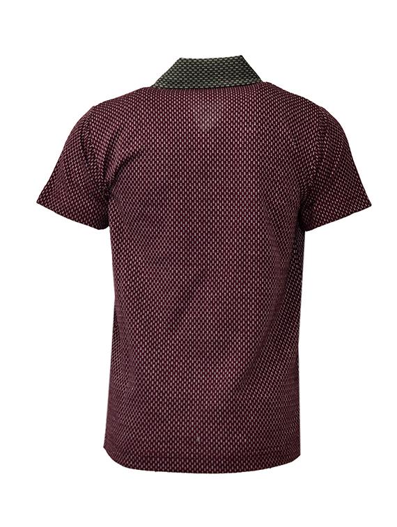 purple cotton t-shirt - 15946887 - Zoom Image - 2