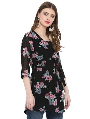 floraal straight kurti - 15947374 - Standard Image - 2