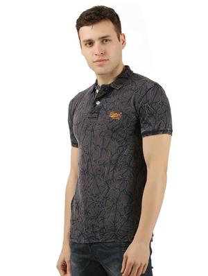 blue cotton all over print t-shirt - 15948263 - Standard Image - 2