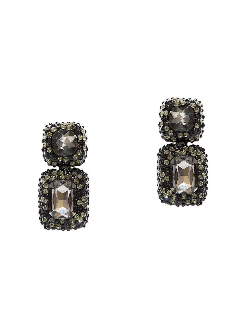 black drop earring - 15950087 - Zoom Image - 2