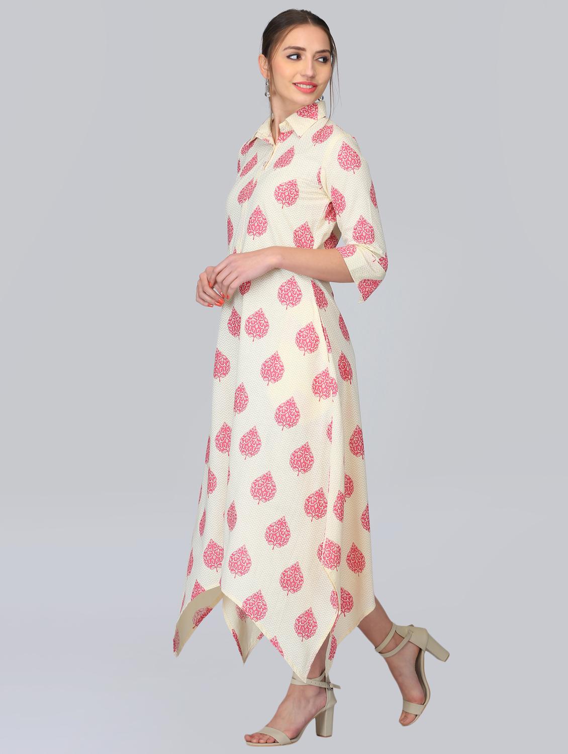 pocket detail asymmetric dress - 15950844 - Zoom Image - 2