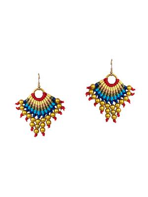 multi colored drop earring - 15954417 - Standard Image - 2