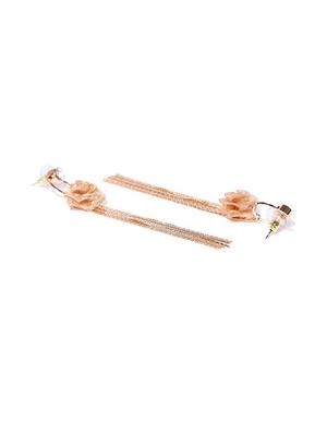 gold drop earring - 15955870 - Standard Image - 2