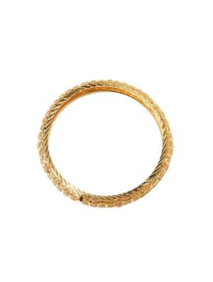 gold brass bangle - 15956185 - Standard Image - 2