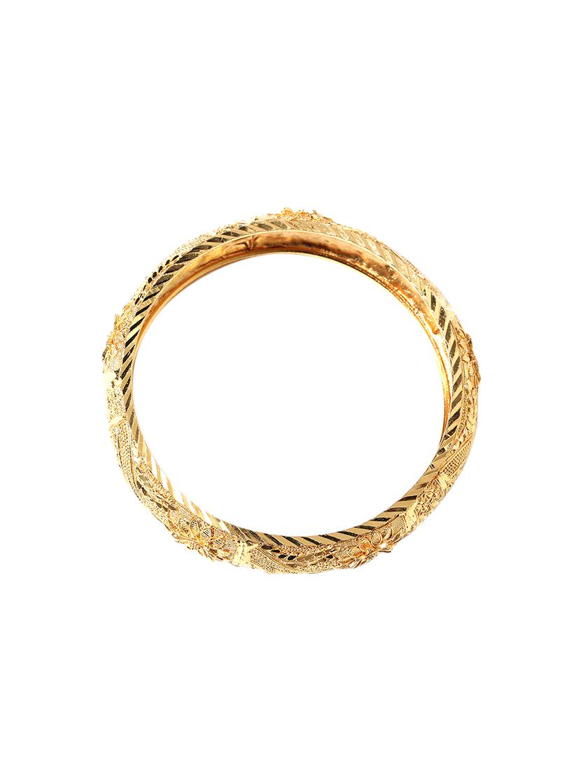 gold brass bangle - 15956187 - Zoom Image - 2