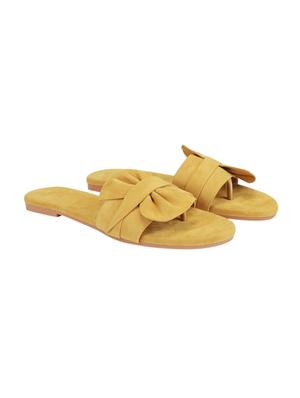 yellow toe separator sandals - 15957337 - Standard Image - 2