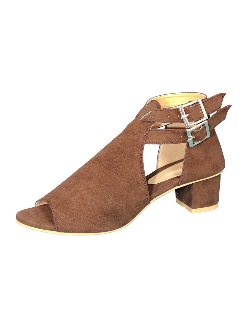 brown back strap sandals - 15959321 - Zoom Image - 2