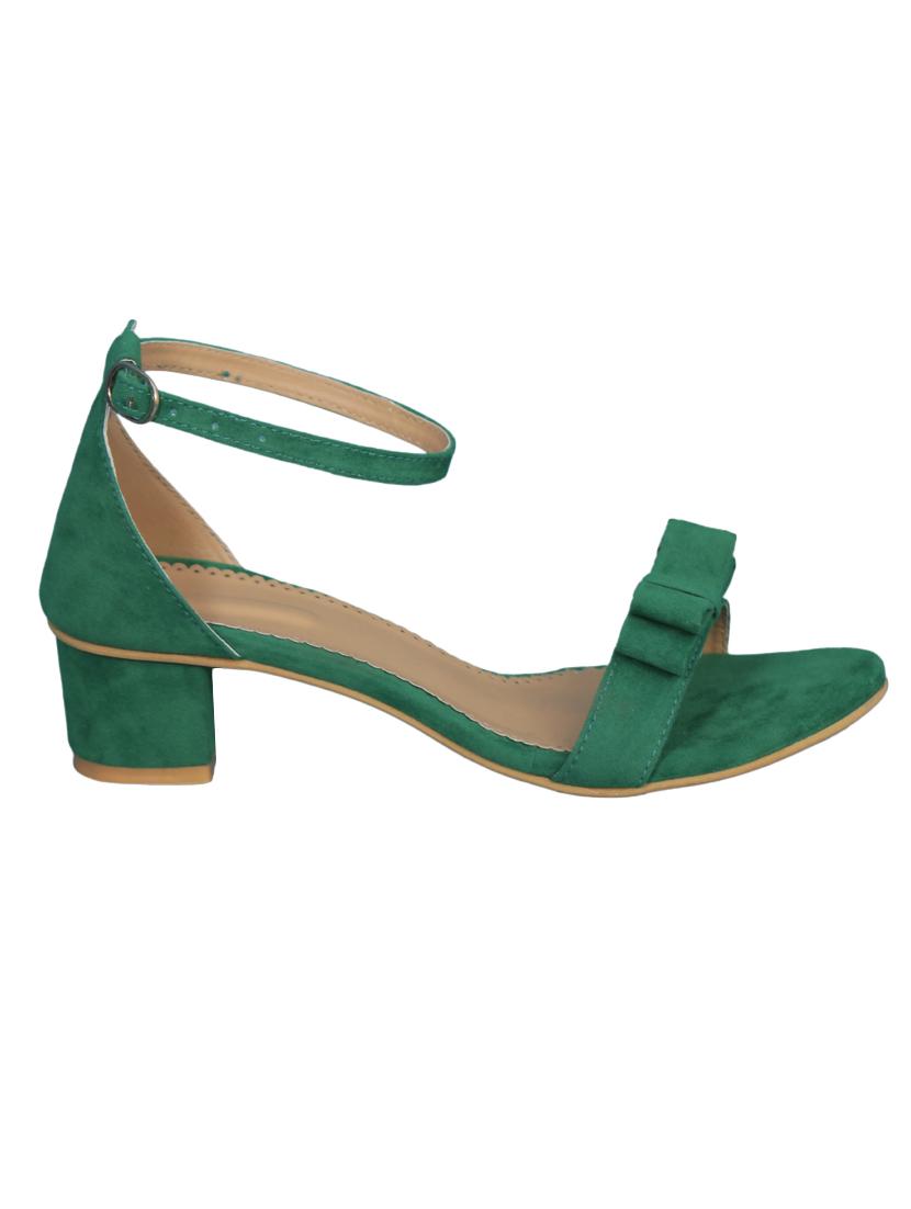 green ankle strap sandals - 15959351 - Zoom Image - 2