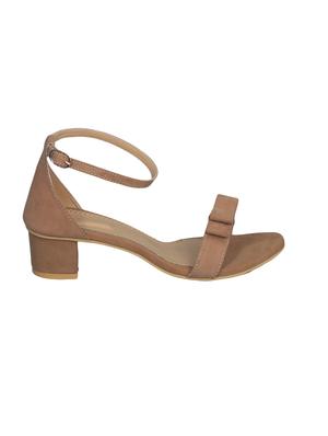 brown ankle strap sandals - 15959355 - Standard Image - 2