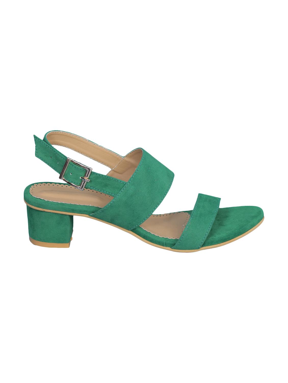 green back strap sandals - 15959364 - Zoom Image - 2