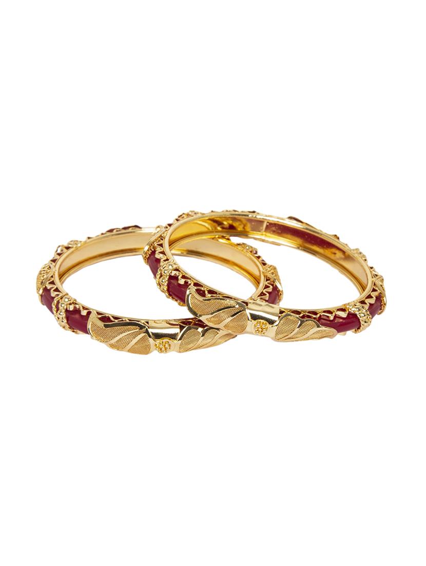 gold metal bangle - 15963433 - Zoom Image - 2
