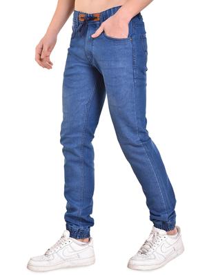 blue denim jogger - 15963528 - Standard Image - 2