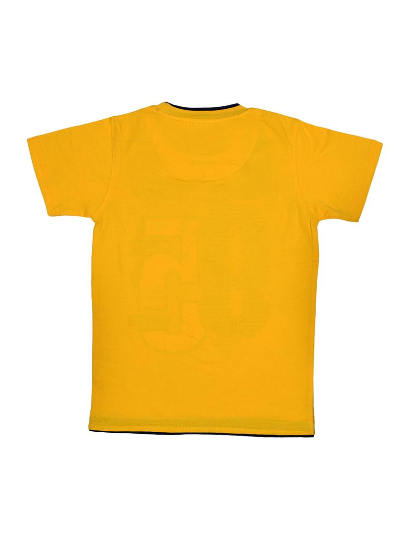 yellow cotton tshirt - 15964697 - Zoom Image - 2