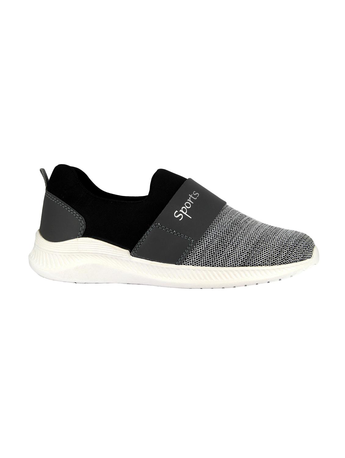 grey mesh slip on sport shoes - 15964956 - Zoom Image - 2
