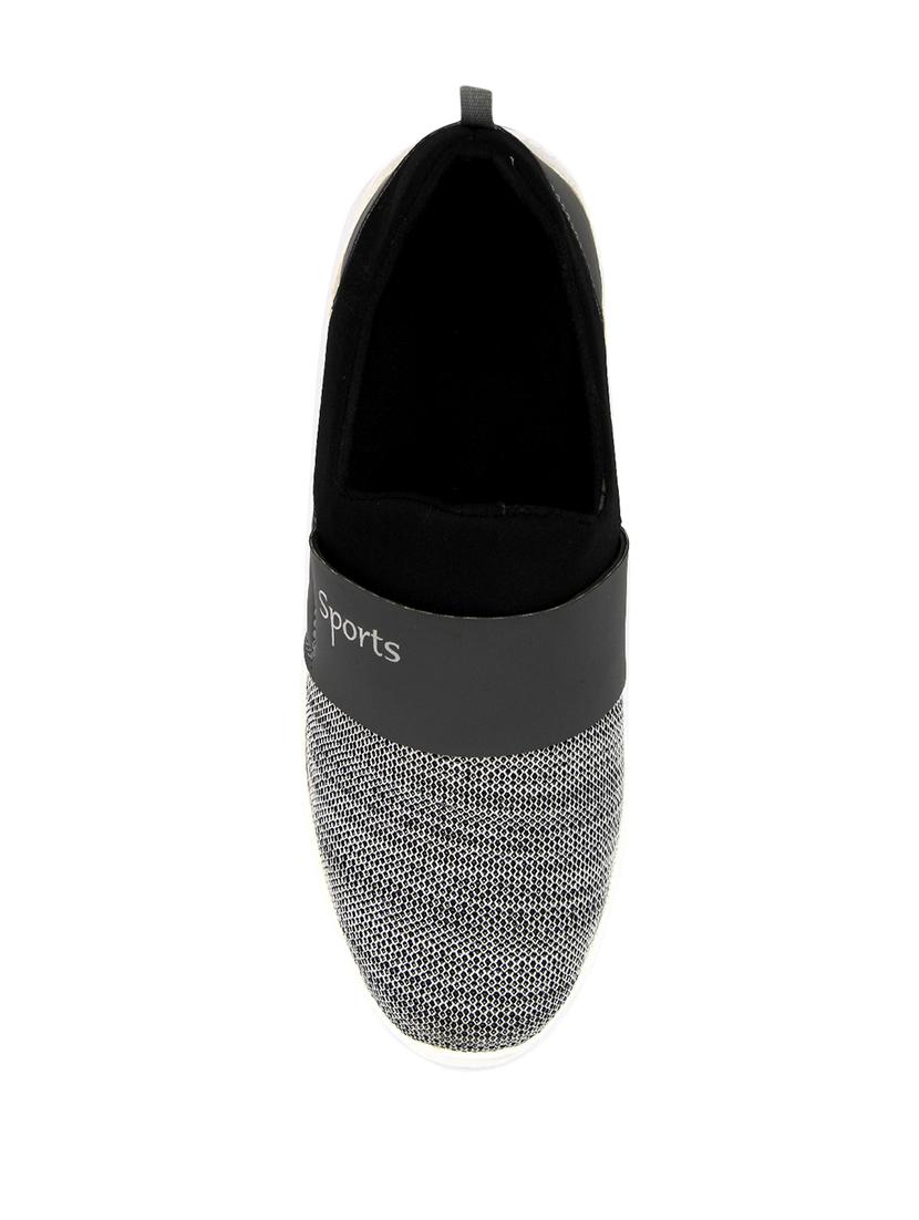 grey mesh slip on sport shoes - 15964956 - Zoom Image - 5