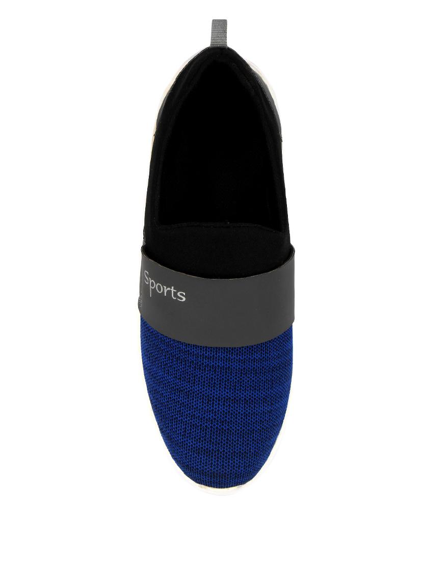 blue mesh slip on sport shoes - 15964957 - Zoom Image - 5