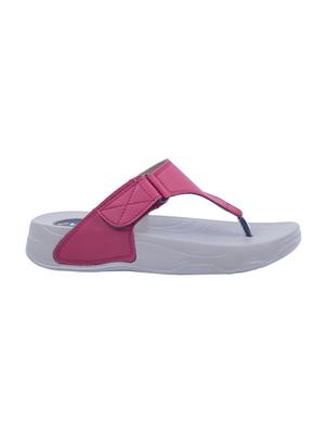 pink toe separator slippers - 15965351 - Standard Image - 2