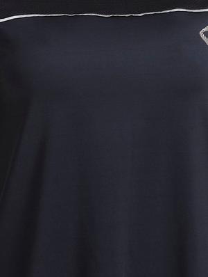 piping detail mesh paneled tee - 15966907 - Standard Image - 5
