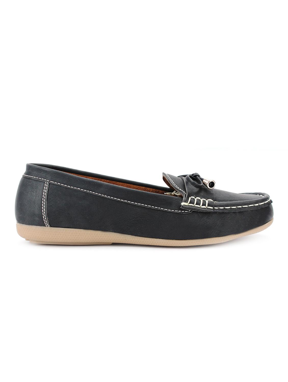 black slip on loafers - 15967699 - Zoom Image - 2