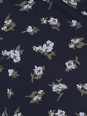 blue floral printed casual shirt - 15968499 - Standard Image - 5