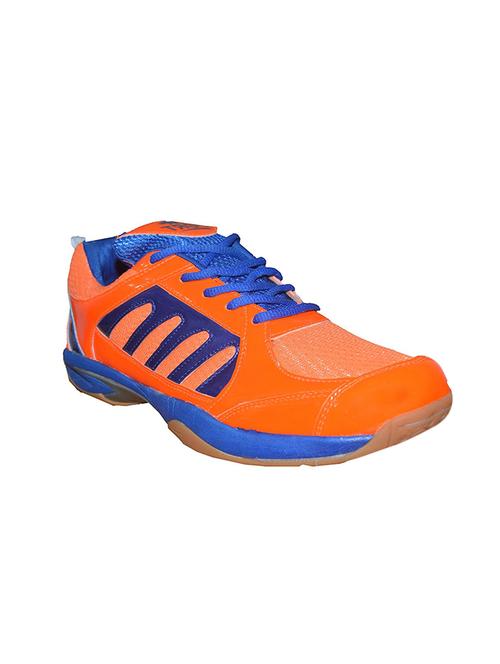 orange leatherette(pu sport shoes - 15969431 - Standard Image - 1