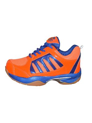orange leatherette(pu sport shoes - 15969431 - Standard Image - 2