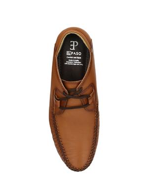 tan Leather lace up shoes - 15969875 - Standard Image - 5