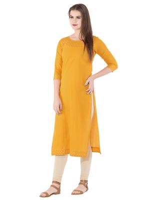 block print straight kurta - 15970182 - Standard Image - 2