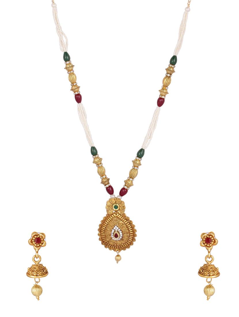 gold brass other necklace - 15970525 - Zoom Image - 2