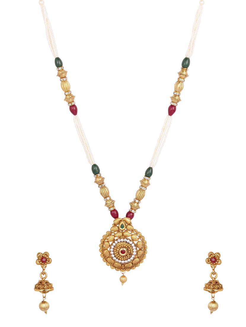 gold brass other necklace - 15970526 - Zoom Image - 2