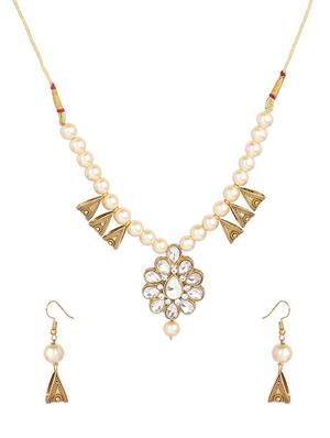 gold brass other necklace - 15970532 - Standard Image - 2