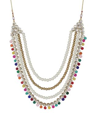 gold brass other necklace - 15970542 - Standard Image - 2