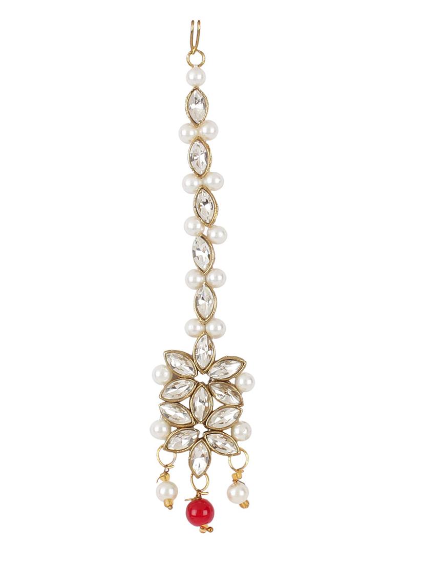 red brass long necklace - 15970568 - Zoom Image - 2