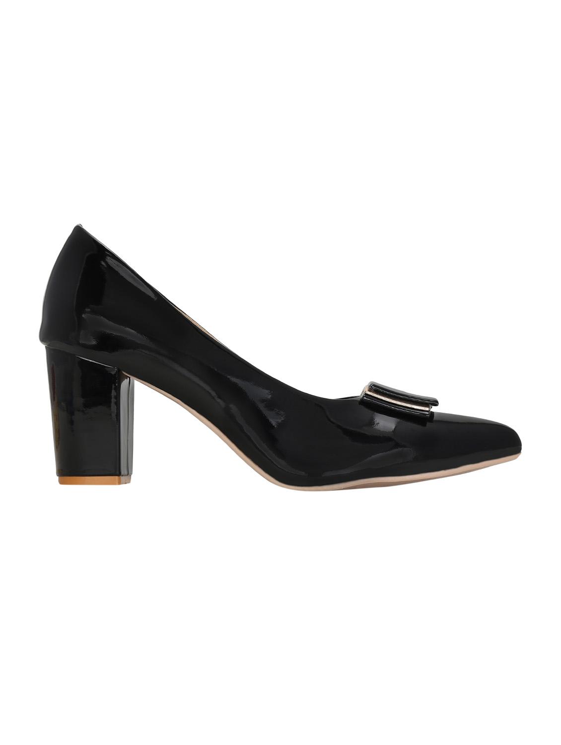 black slip on pumps - 15971444 - Zoom Image - 2
