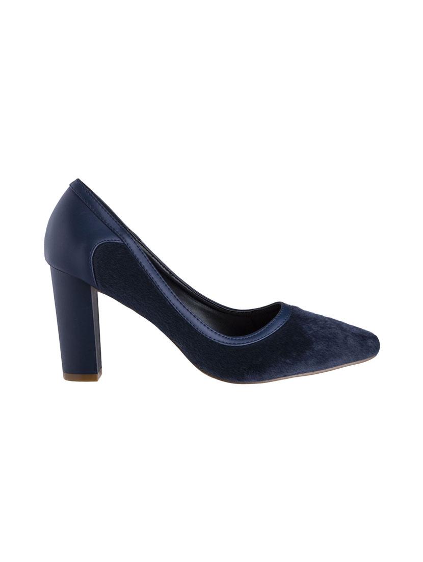 navy slip on pumps - 15973438 - Zoom Image - 2