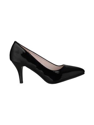 black slip on pumps - 15973443 - Standard Image - 2