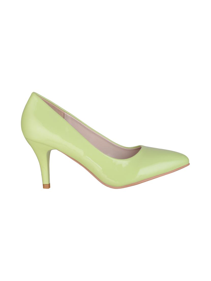 green slip on pumps - 15973447 - Zoom Image - 2