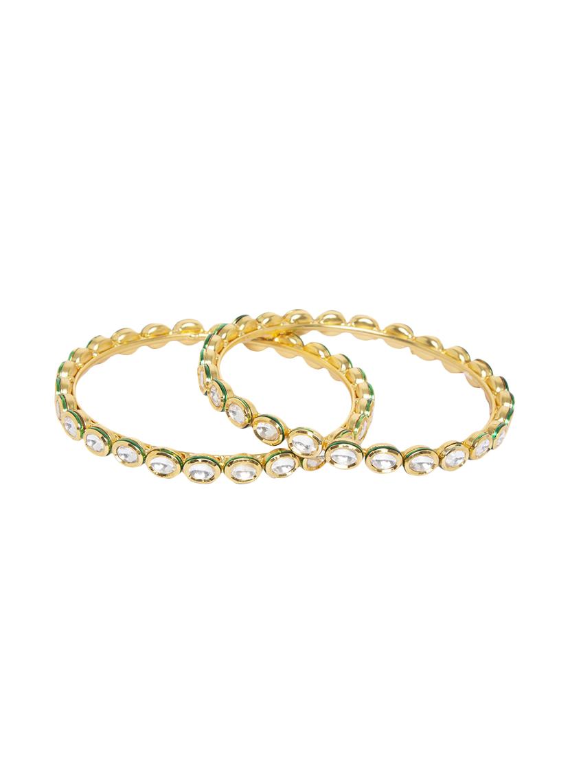 gold metal bangle - 15974015 - Zoom Image - 2