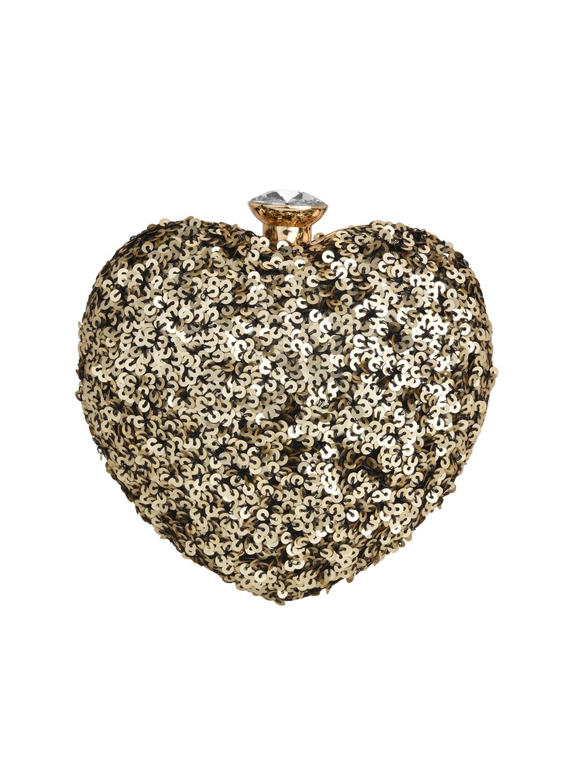 gold metal regular clutch - 15974880 - Zoom Image - 2