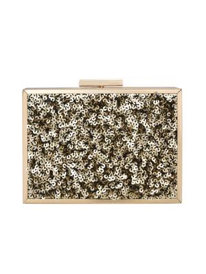 gold metal regular clutch - 15974883 - Standard Image - 2