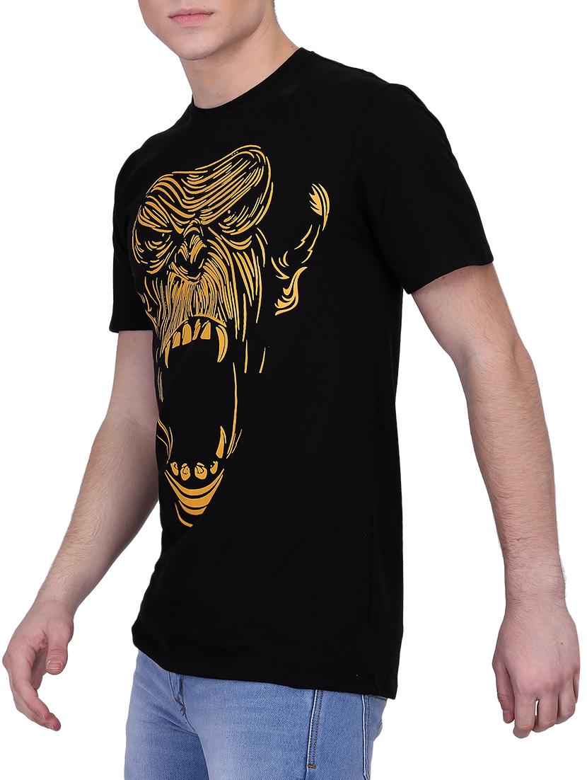 black printed t-shirt - 15977315 - Zoom Image - 2