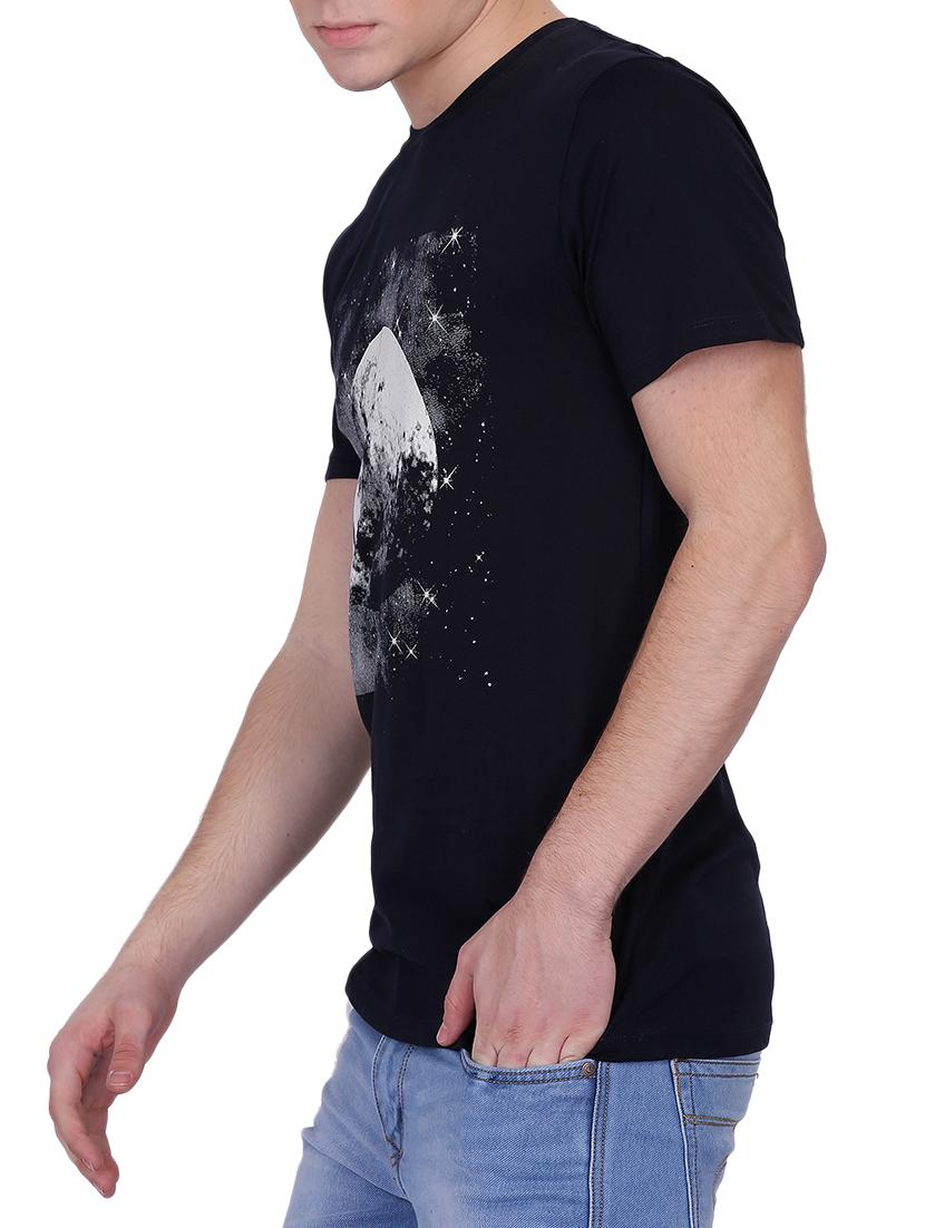 black printed t-shirt - 15977322 - Zoom Image - 2